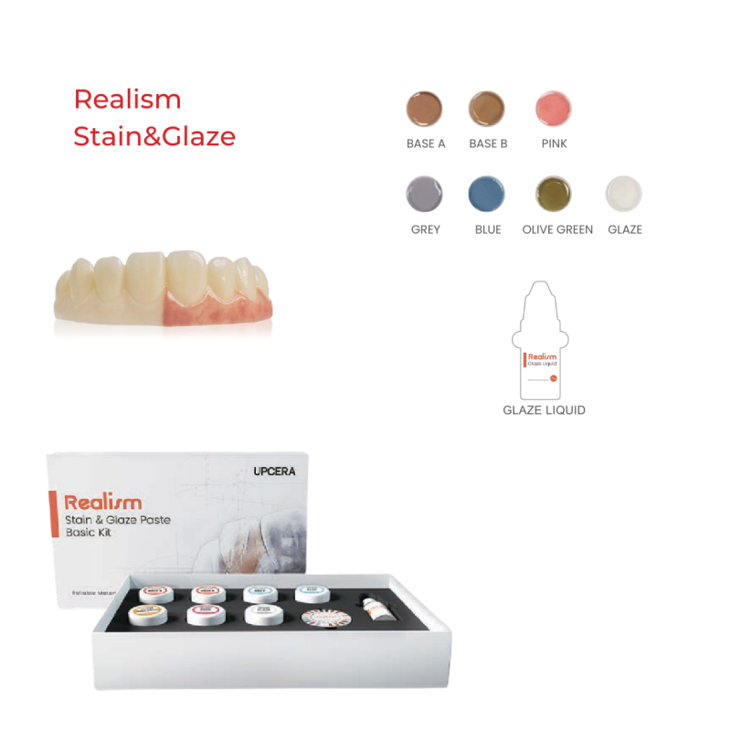 UPCERA REALİSM & GLAZE PASTE BASIC (TEMEL) SET UPCERA REALİSM & GLAZE PASTE BASIC (TEMEL) SET